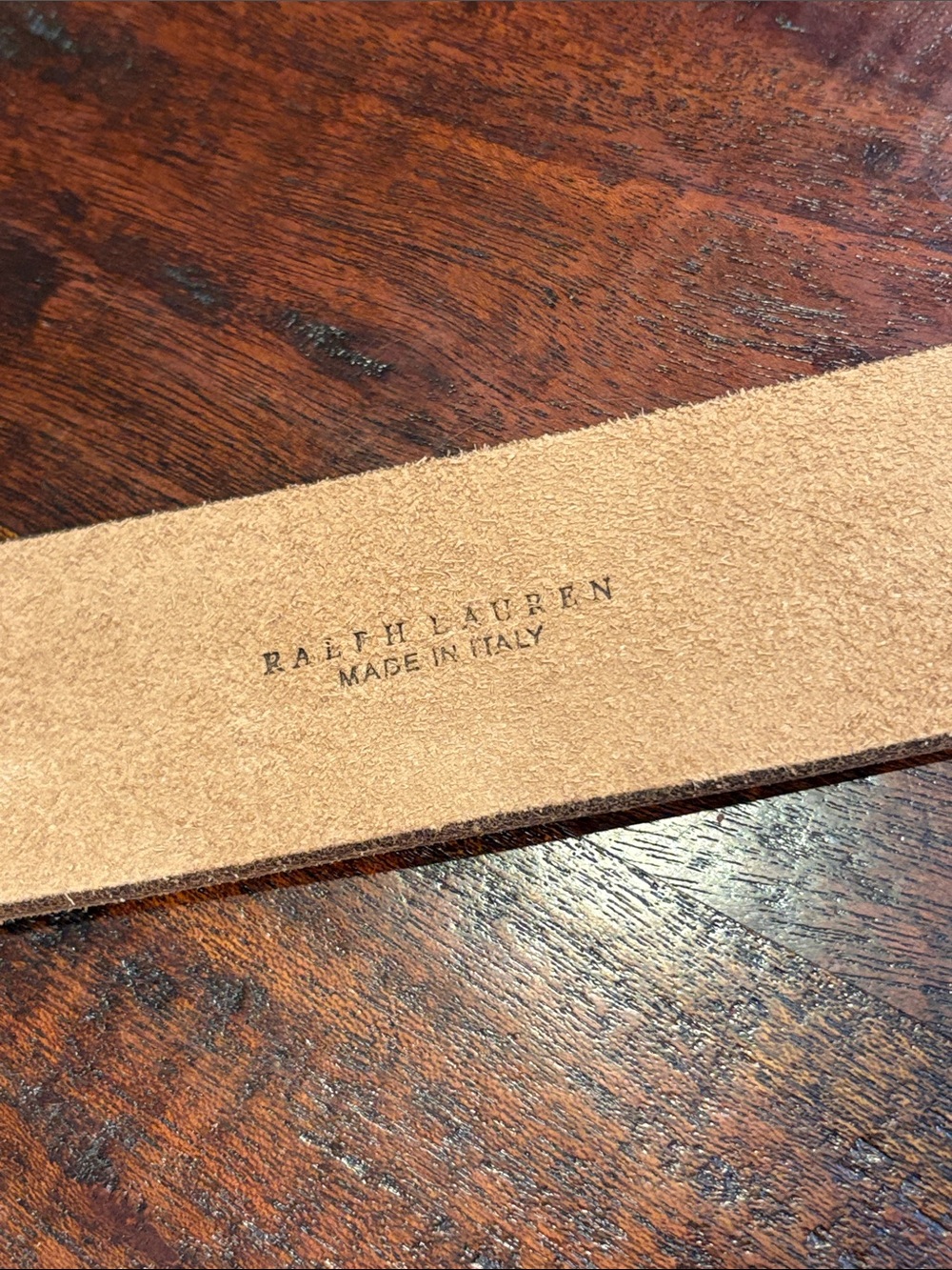 Vintage Ralph Lauren Equestrian Western Wide Leather Horseshoe Buckle Belt Small - Picture 6 of 16